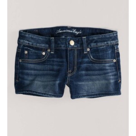American Eagle shortie denim shorts