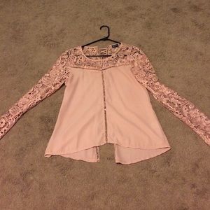 Beautiful lace top from Alloy.