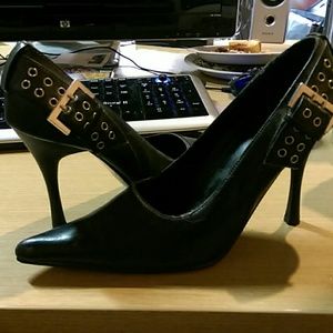 Michael Antonio Russo stilettos 5.5 black rare
