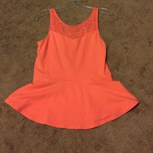 Peplum top from Express.