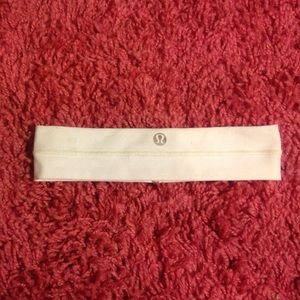 White Lululemon Headband