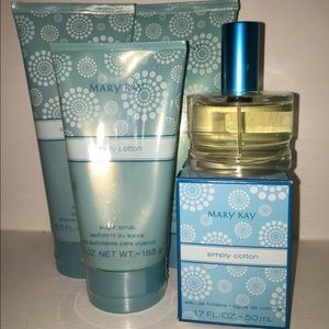 NEW Mary Kay Simply Cotton Full Size Set