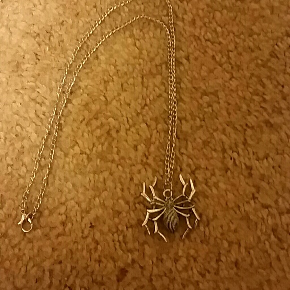 Spider necklace
