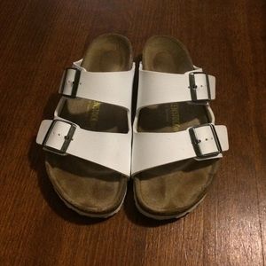 Birkenstock Arizonas White size 37