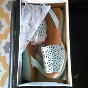Bamboo Teal Sandals