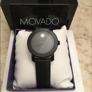 Black Movado Bold Watch