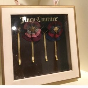 Juicy couture gold bobby pins (Reserved)