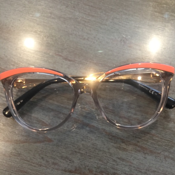Dior Eye Glasses never worn pink and brown