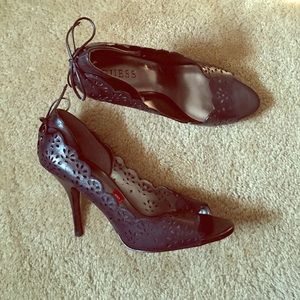 Guess black heels
