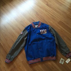 Throwback New York Giants Canvas Jacket