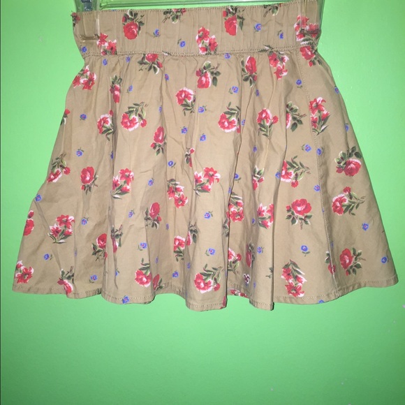 Floral skater skirt