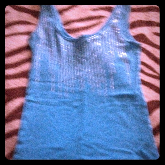 Aqua sparkle tank💙💙