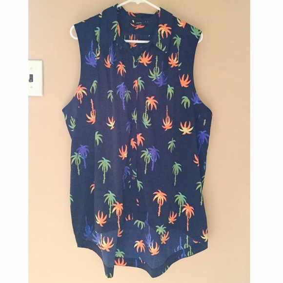 LAST CHANCE ⚡️ ASOS Sleeveless Palm Tree Tank