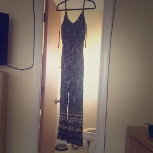 Floral print pantsuit