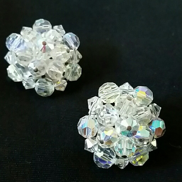 Vintage Aurora Borealis Earrings!!