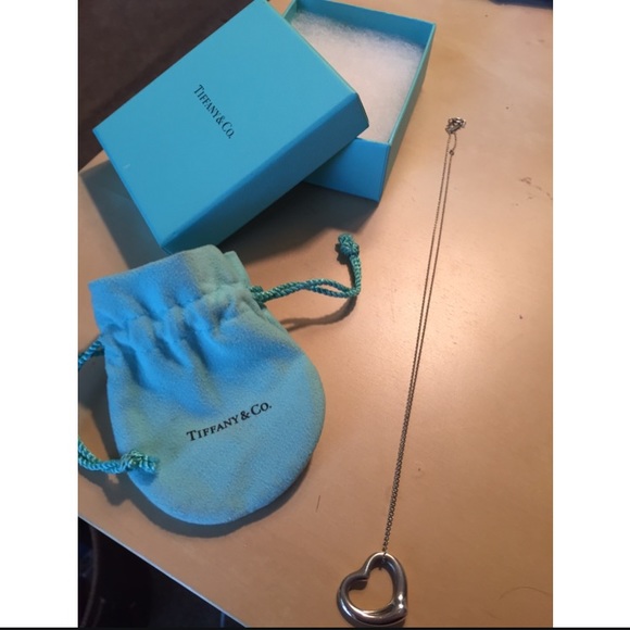 Tiffany & Co. Elsa Peretti Open Heart Necklace