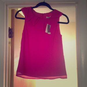 J. Crew magenta top