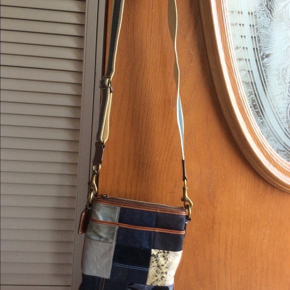 Coach Bags Coach Patchwork Denim Crossbody Poshmark