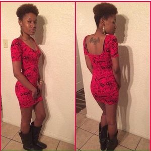 Spider-Man printed dress