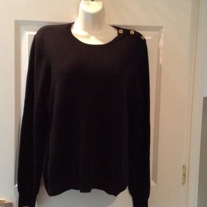 Lauren Black Cashmere Sweater