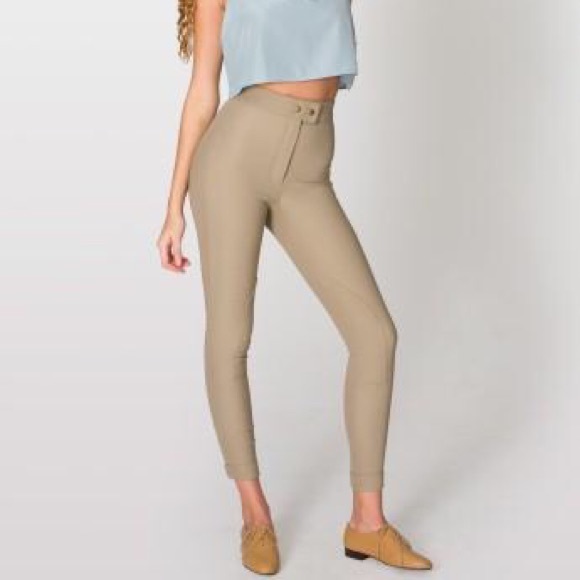 American apparel riding pants