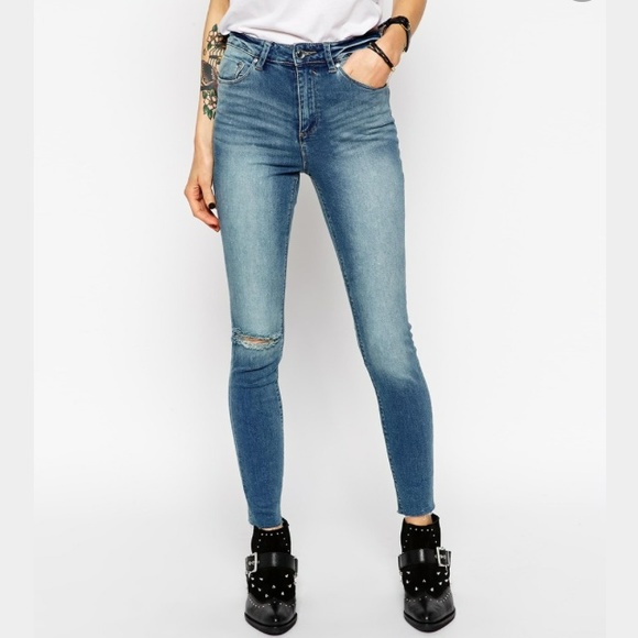 ASOS High Waisted Ridley Jeans
