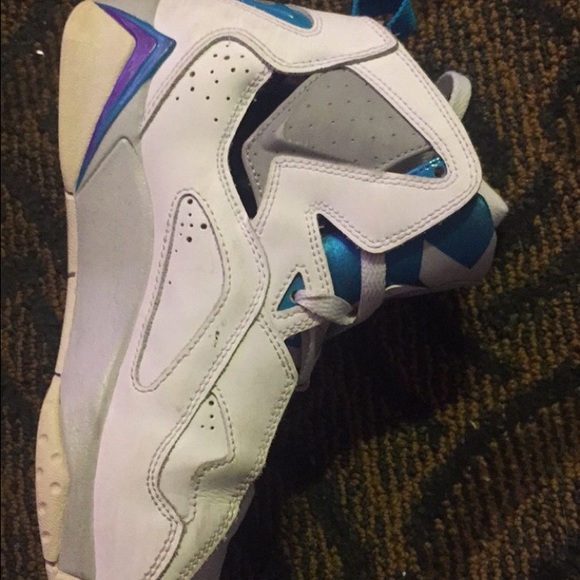 Jordan sneakers blue and purple !Great condition
