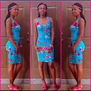 Floral dress!