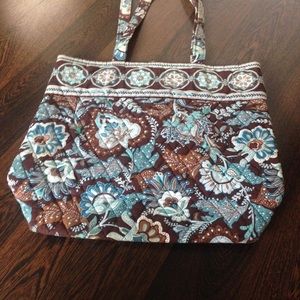 Vera Bradley Java Blue tote bag
