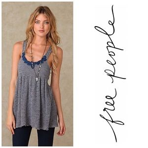SALE ☕️🍩 Free People Knit Racerback Tunic