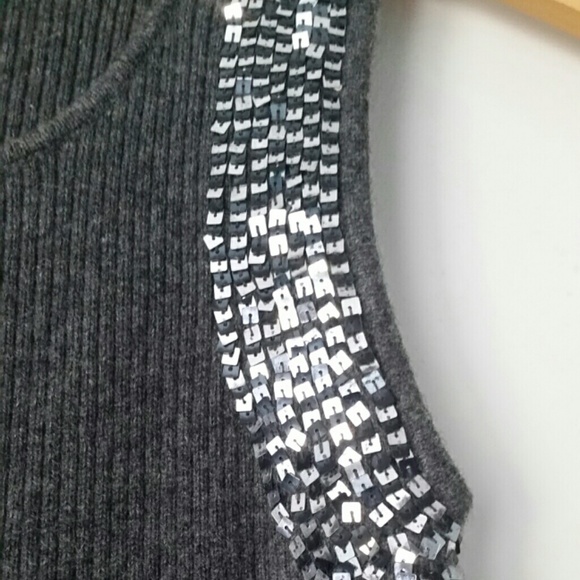 Alice & Olivia 100% Cashmere Sequin Sweater - Picture 2 of 4