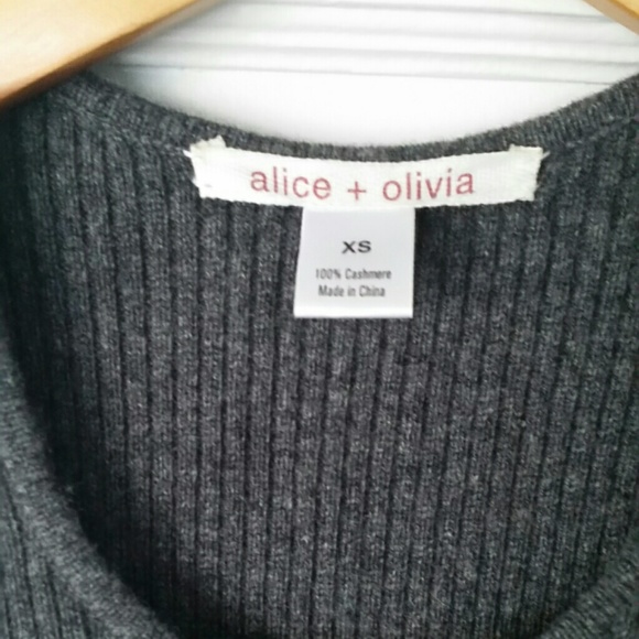 Alice & Olivia 100% Cashmere Sequin Sweater - Picture 3 of 4