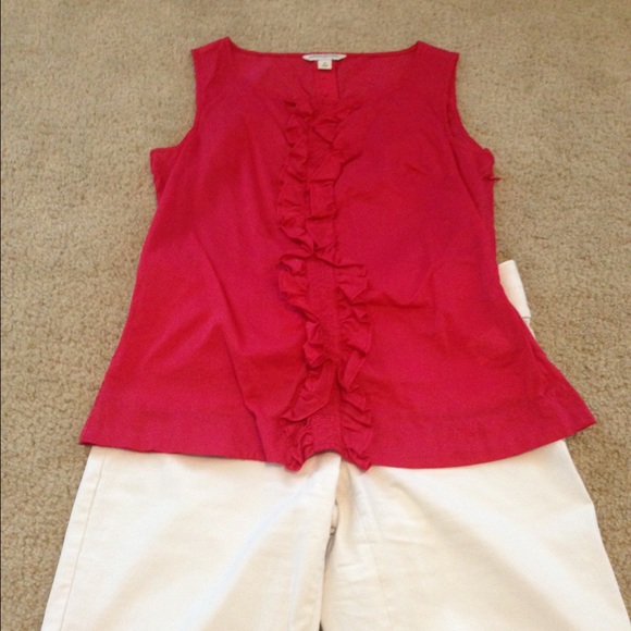 Banana Republic size 0 Linen Tank - Picture 2 of 2