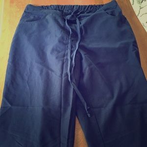 Gray scrubology scrub pants