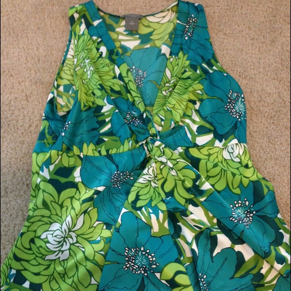 Ann Taylor 2p shell/tank - Picture 2 of 2