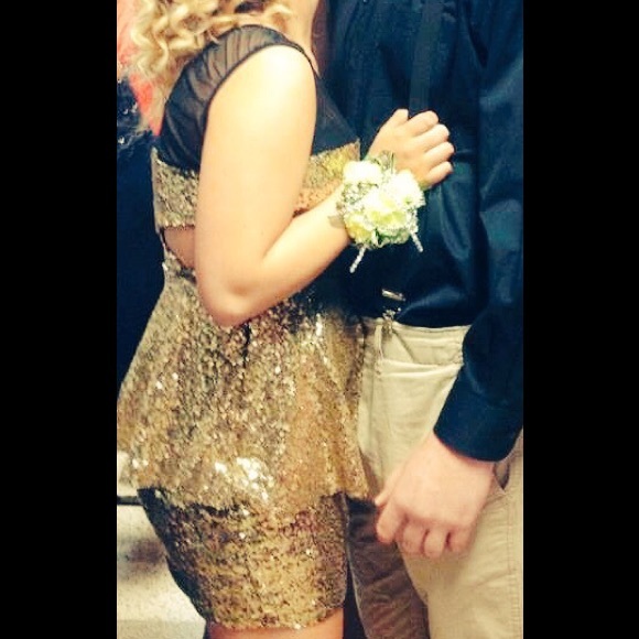 Sequins homecoming dress