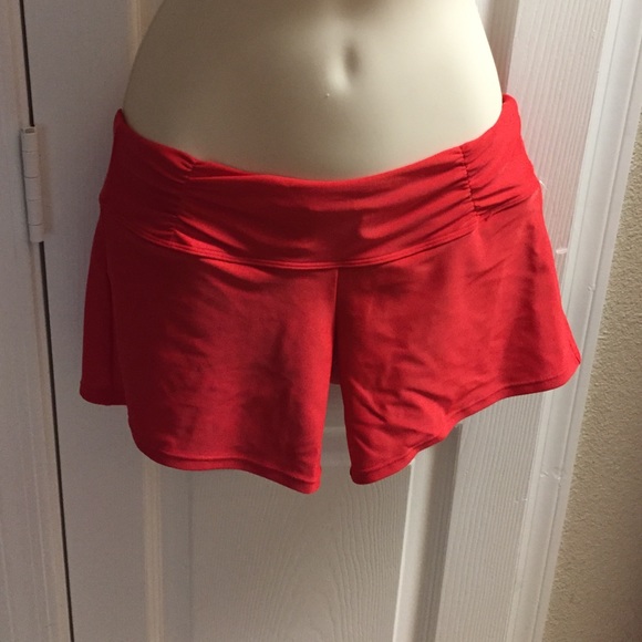 Athena workout shorts sz XXS red