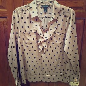 Polka Dot Blouse