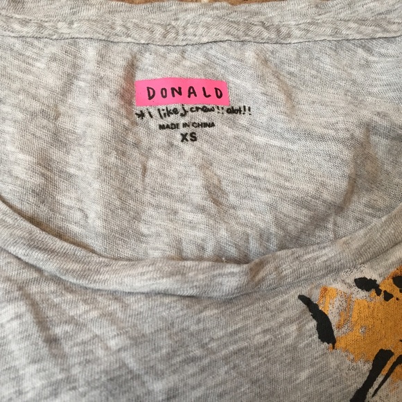 SOLD - Donald Robertson for J Crew cheetah tee - Picture 3 of 3