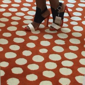 Zara color block sandal