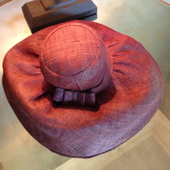 Brown Suzanne Bettley hat - made in London
