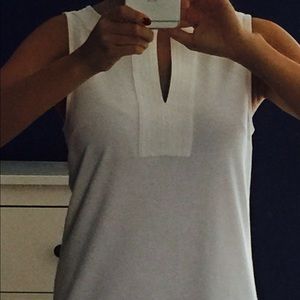 NY & co white simple dress