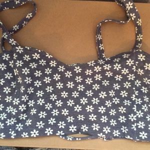 Brandy Melville daisy soft bra