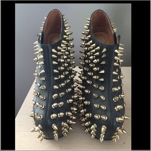 Spiked Jeffrey Campbell heels