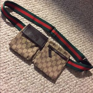 Authentic Gucci belt bag