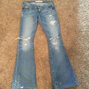 Hollister distressed jeans