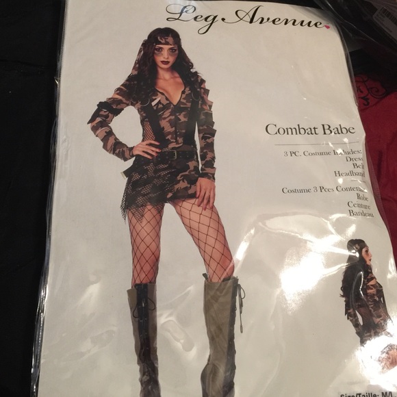 Sexy Combat Babe Costume