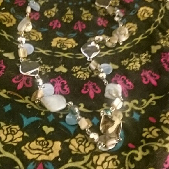 Long sea like necklace