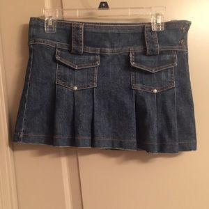 Juicy Couture denim miniskirt