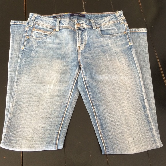 Light Wash Fit n' Flare Jeans